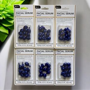 B Pure Concentrated Biodegradable Retinol Facial Serum Capsules Package Set